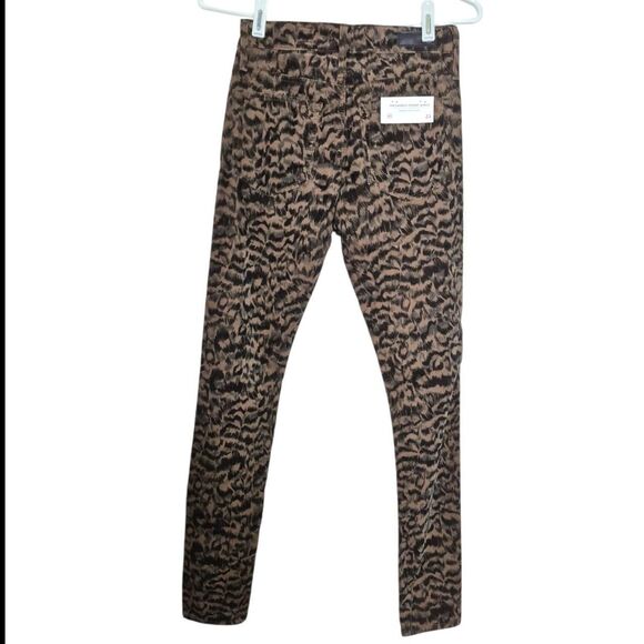 AG Adriano Goldshmied The Farrah High Rise Ankle Skinny Jeans Velvet Size 25 - Picture 3 of 5